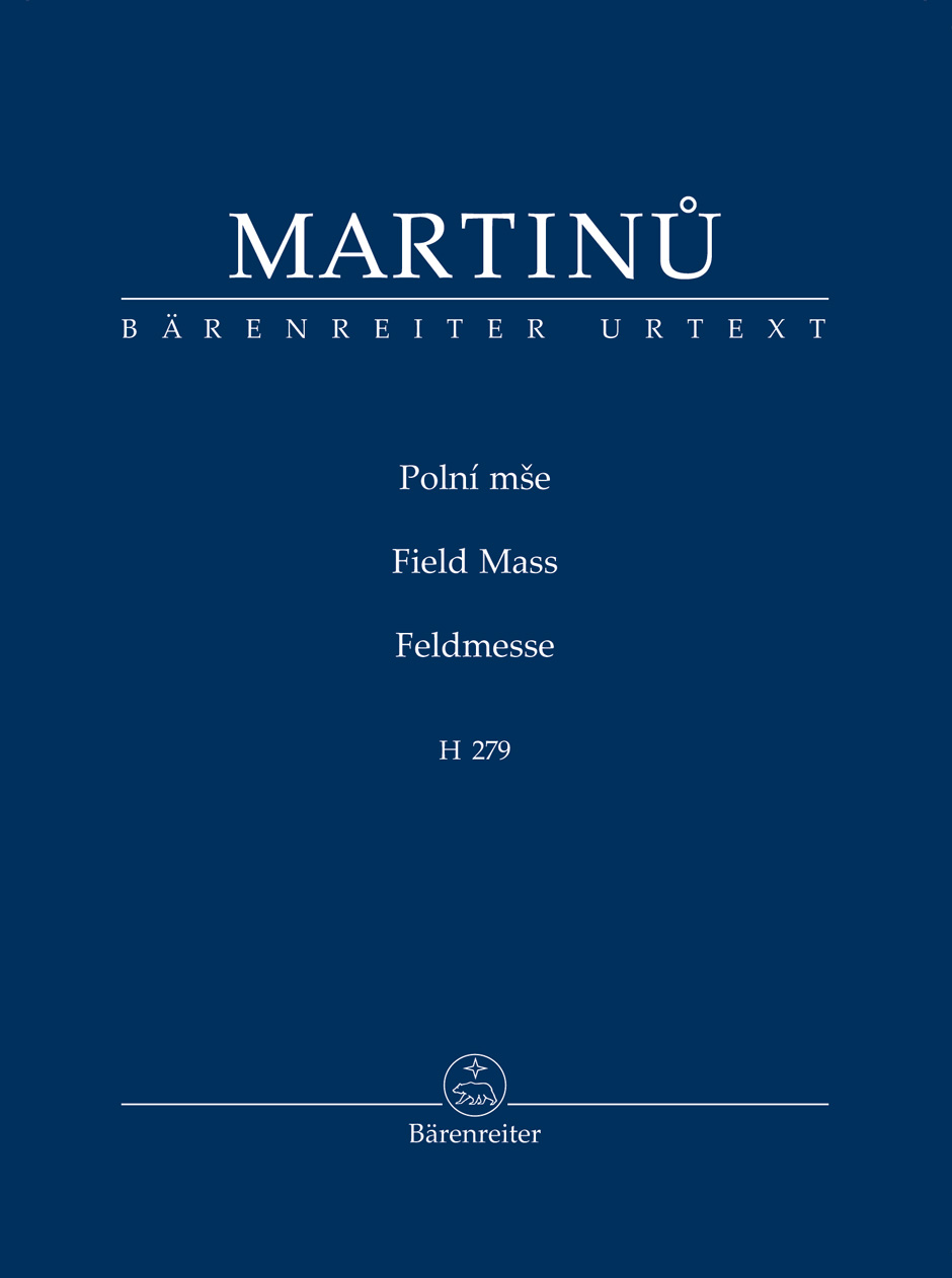 MARTINU - FIELD MASS. TASCHENPARTITUR