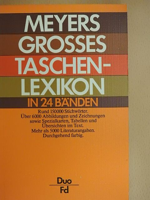 Meyers grosses Taschenlexikon in 24 Bänden 6 (töredék) [antikvár]