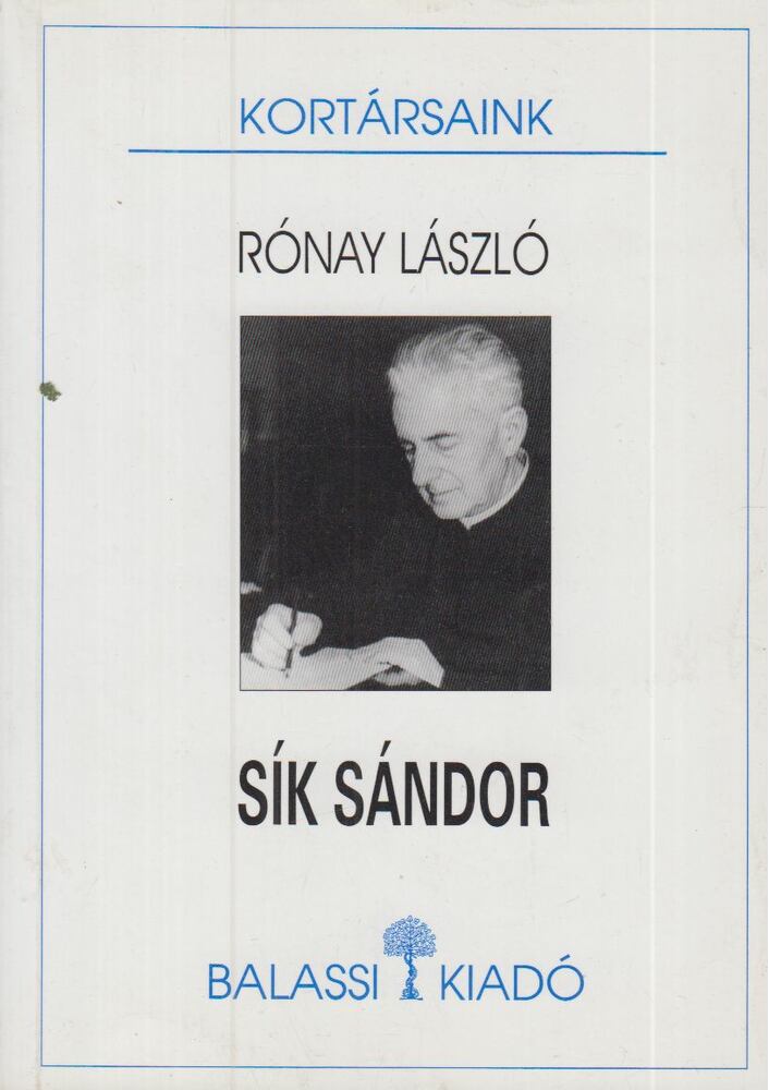 RÓNAY LÁSZLÓ - Sík Sándor [antikvár]