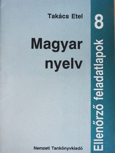 Takács Etel - Magyar nyelvi feladatlapok 8. [antikvár]
