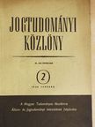Baráth Lajos - Jogtudományi Közlöny 1956. február [antikvár]