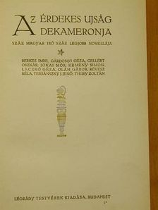 Berkes Imre - Az Érdekes Ujság Dekameronja III. (töredék) [antikvár]