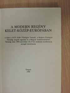 Bagi Ibolya - A modern regény Kelet-Közép-Európában [antikvár]