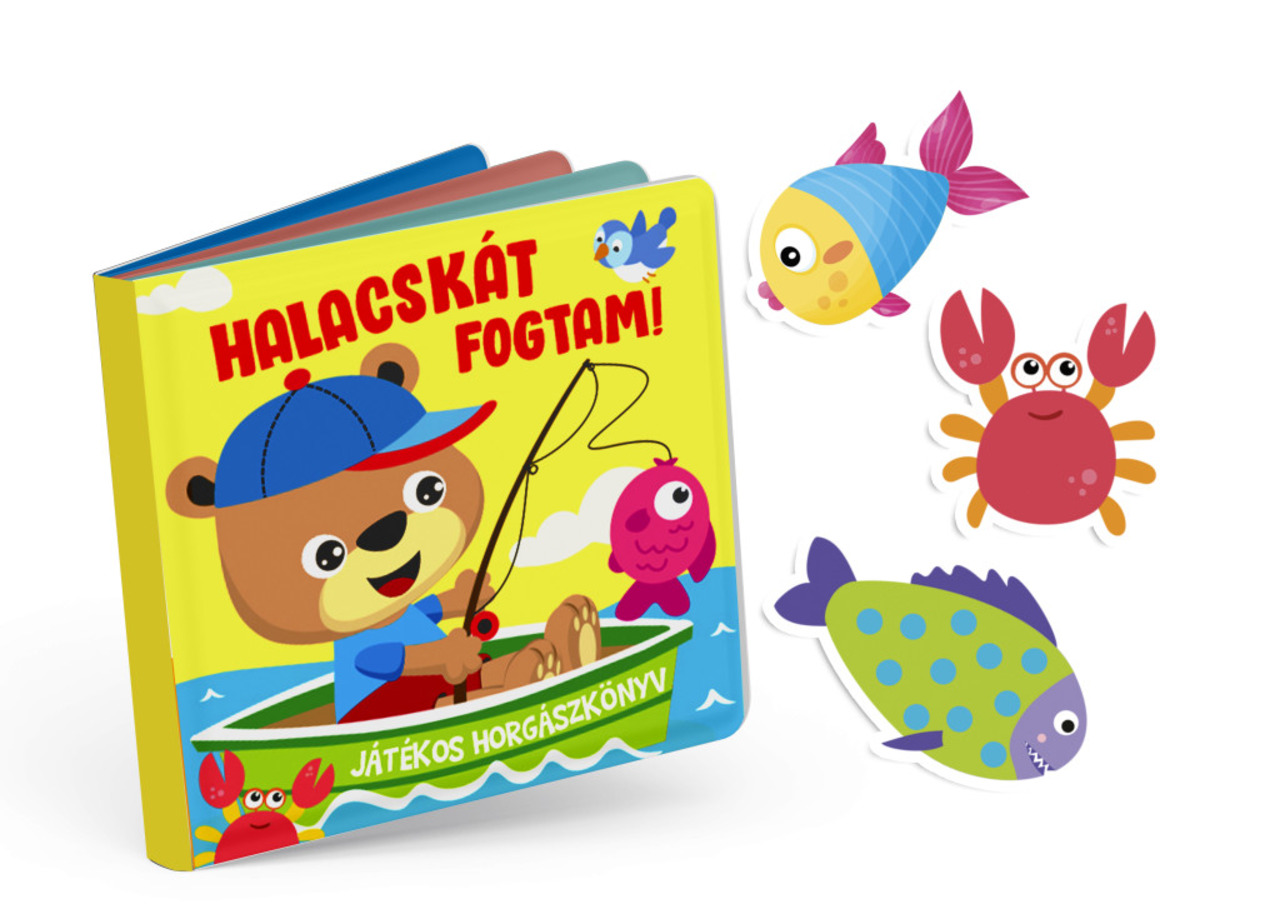 Halacskát fogtam! - fürdőskönyv