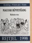 Erdősy Emil - Magyar büntetőjog [antikvár]