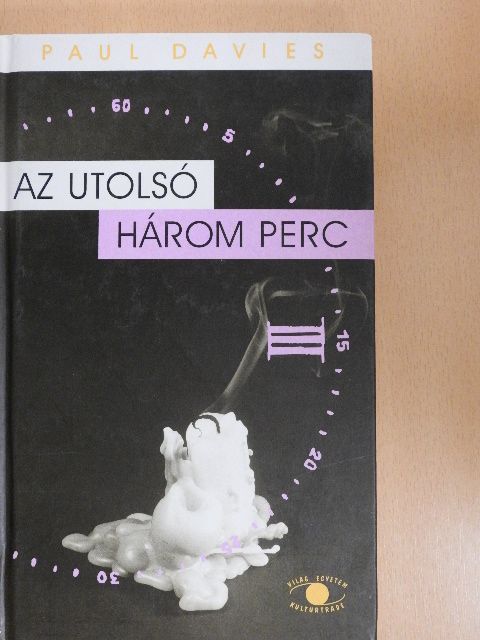 Paul Davies - Az utolsó három perc [antikvár]