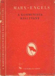 A kommunista kiáltvány [antikvár]