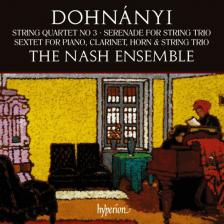 DOHNÁNYI - STRING QUARTET NO 3 CD THE NASH ENSEMBLE