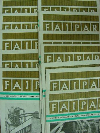 Faipar 1980. január-december [antikvár]
