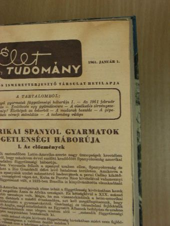 Dr. Székely Sándor - Élet és Tudomány 1961. (nem teljes évfolyam) I-II. [antikvár]