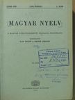 Mező András - Magyar Nyelv 1972. január-december [antikvár]