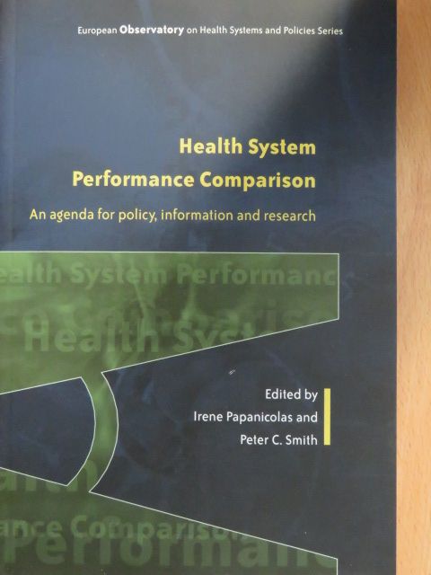 Andy Neely - Health System Performance Comparison [antikvár]