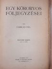 Farkas Pál - Egy körorvos följegyzései [antikvár]