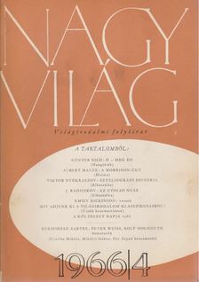 KARDOS LÁSZLÓ - Nagyvilág 1966/4. [antikvár]