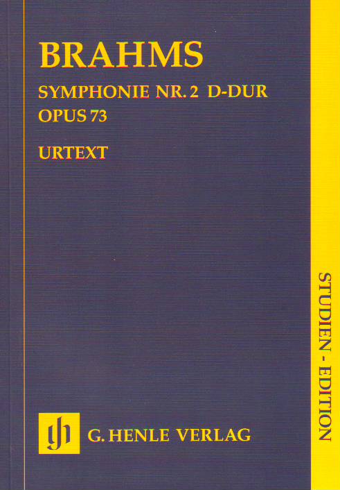 BRAHMS... - SYMPHONIE NR.2 D-DUR OP.73 STUDIENPARTITUR URTEXT (PASCALL / STRUCK)