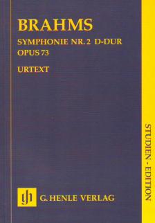 BRAHMS... - SYMPHONIE NR.2 D-DUR OP.73 STUDIENPARTITUR URTEXT (PASCALL / STRUCK)