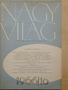 Déry Tibor - Nagyvilág 1966. október [antikvár]