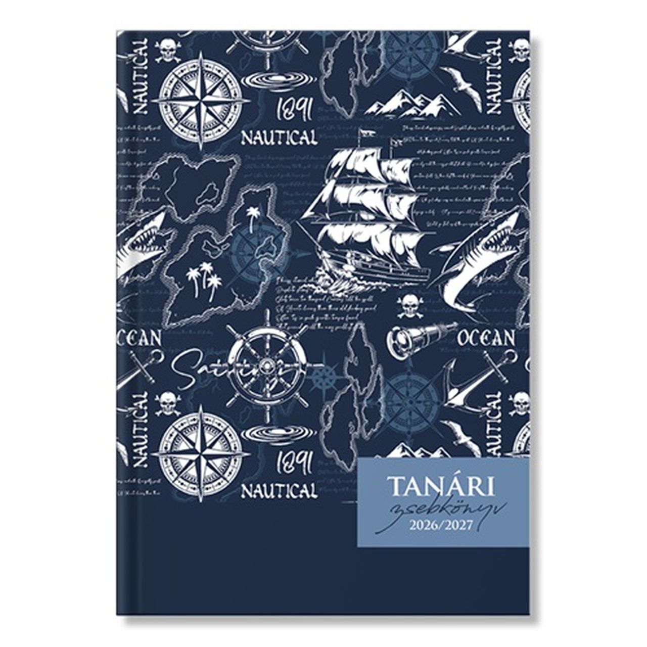 P4114 - 3087 - Tanári zsebkönyv pd 2026-2027 papír Compass