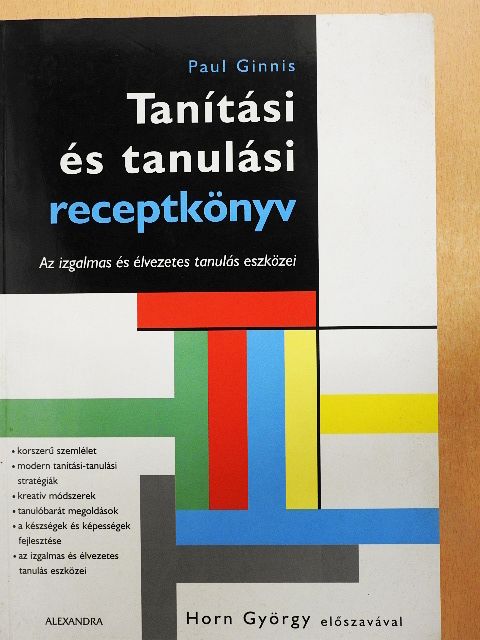 Horn György - Tanítási és tanulási receptkönyv [antikvár]