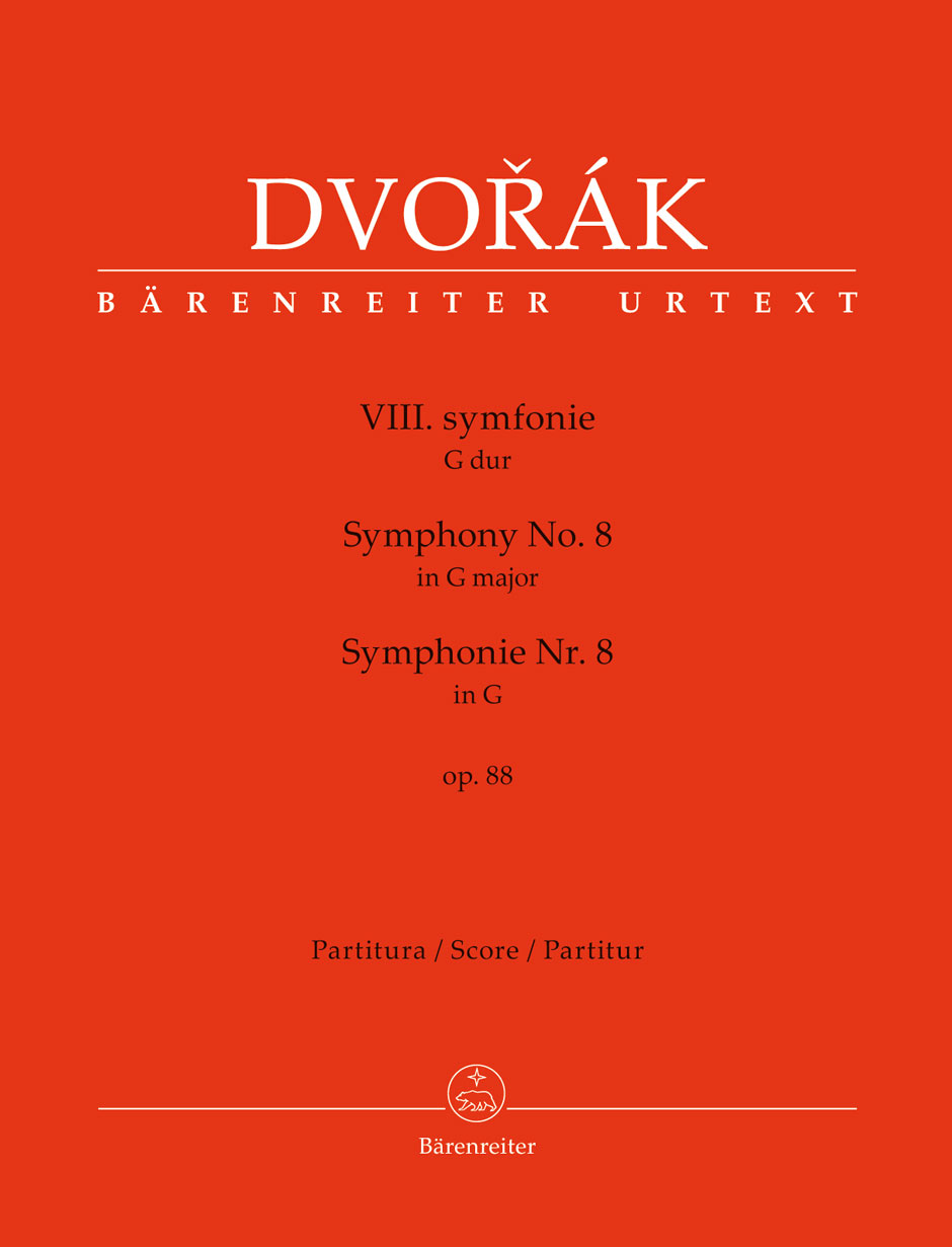 DVORAK - SYMPHONIE NR.8 IN g OP.88. PARTITUR