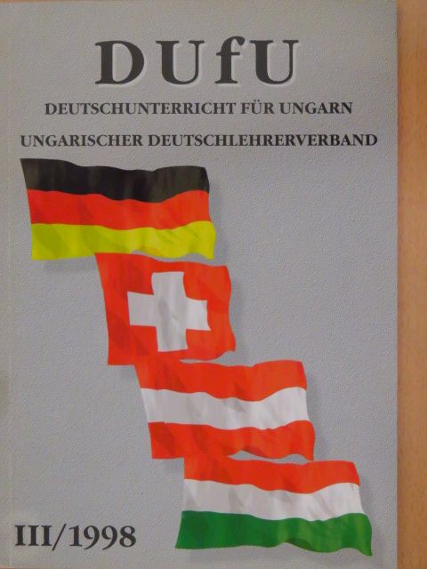 Erzsébet Forgács - DUfU Deutschunterricht für Ungarn III/1998 [antikvár]