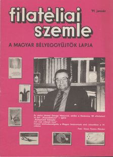 SIMON GY. FERENC - Filatéliai szemle 1991. január [antikvár]