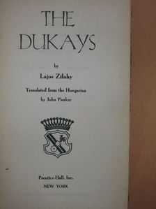 Lajos Zilahy - The Dukays [antikvár]