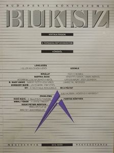 Bartha Ákos - Buksz 2012. nyár [antikvár]