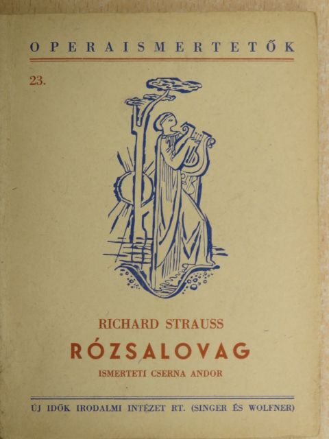 Hugo von Hofmannsthal - A rózsalovag [antikvár]
