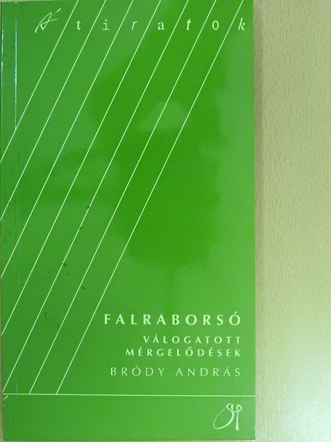 Bródy András - Falraborsó [antikvár]