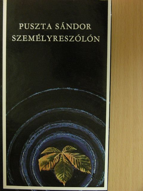 Puszta Sándor - Személyreszólón [antikvár]