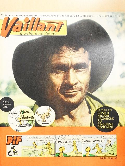 Hertel - PIF Vaillant 26. Mai 1963 [antikvár]