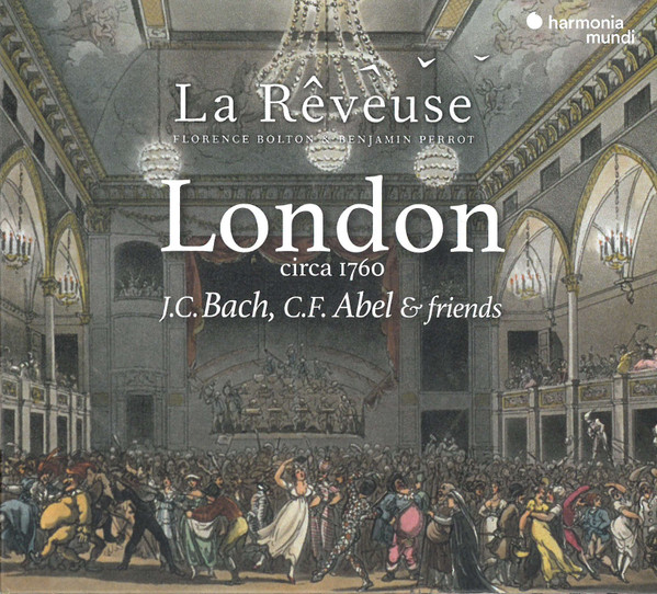 J.C.BACH, C.F.ABEL AND FRIENDS - LONDON CCA 1760 CD BOLTON