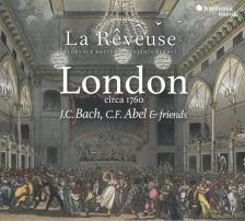 J.C.BACH, C.F.ABEL AND FRIENDS - LONDON CCA 1760 CD BOLTON