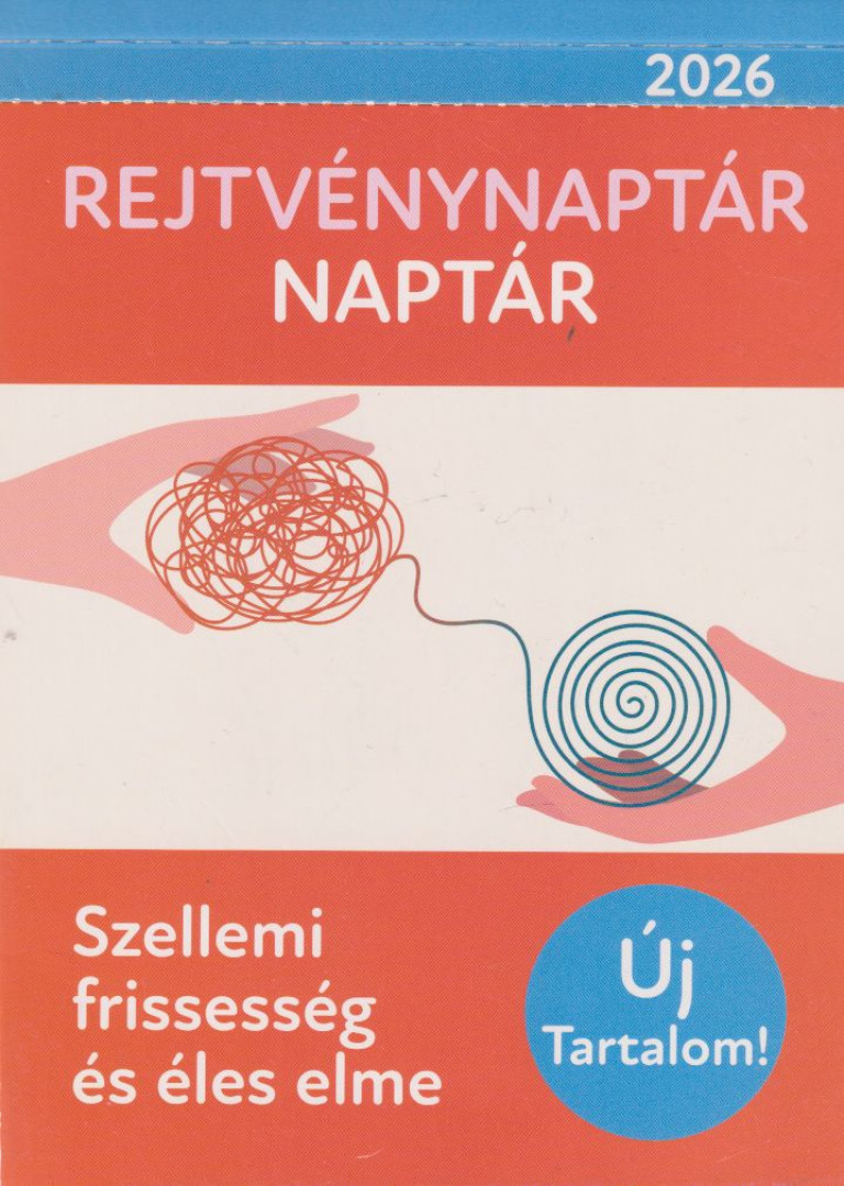 Rejtvénynaptár 2026 [antikvár]
