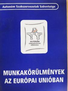 Munkakörülmények az Európai Unióban [antikvár]