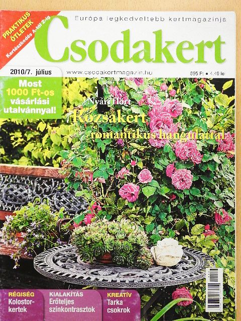 Csodakert 2010. július [antikvár]