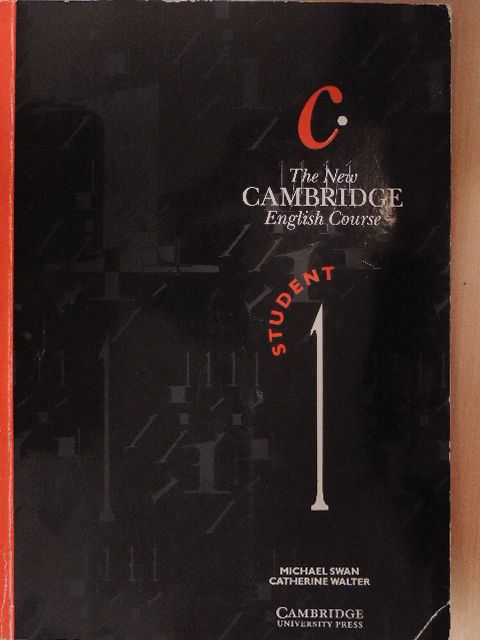 Catherine Walter - The New Cambridge English Course - Student 1 [antikvár]