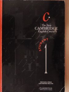 Catherine Walter - The New Cambridge English Course - Student 1 [antikvár]