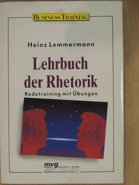 Heinz Lemmermann - Lehrbuch der Rhetorik [antikvár]