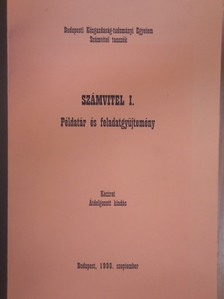 Dr. Baricz Rezső - Számvitel I. - Példatár és feladatgyűjtemény [antikvár]