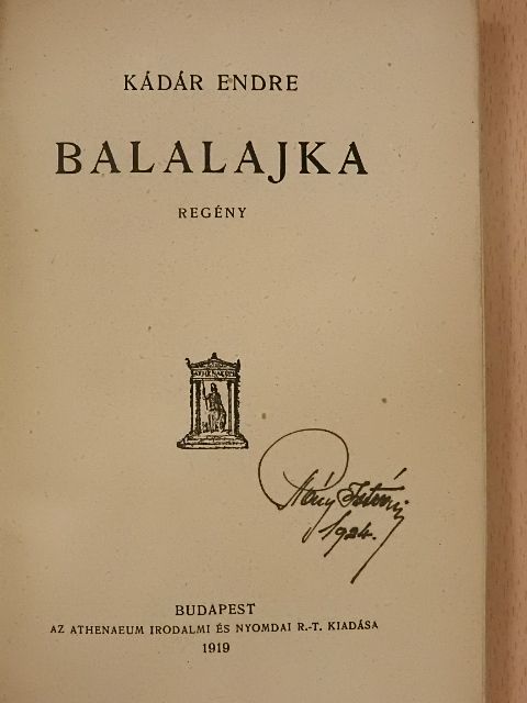 Kádár Endre - Balalajka [antikvár]