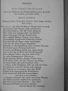 Friedrich Schiller - Die Jungfrau von Orleans [antikvár]