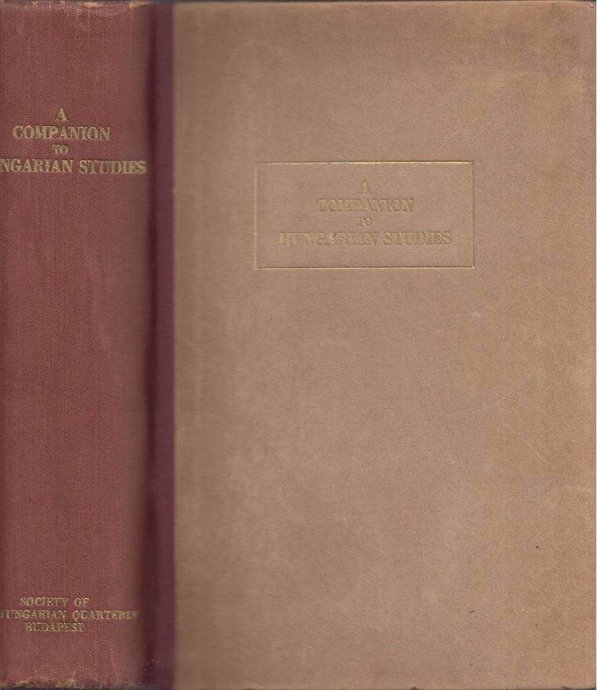 A Companion to Hungarian Studies [antikvár]