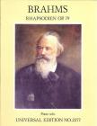 BRAHMS.J. - ZWEI RHAPSODIEN OP.79 FÜR PIANO SOLO ANTIKVÁR