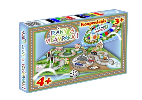 Irány a vidámpark - Nándimese társasjáték