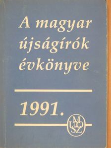 A Magyar Újságírók Évkönyve 1991 [antikvár]