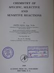 Fritz Feigl - Chemistry of Specific, Selective and Sensitive Reactions [antikvár]