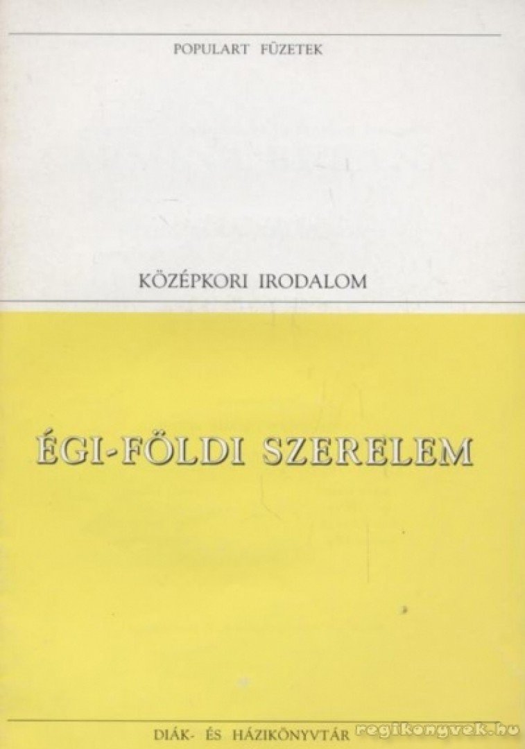 Égi-földi szerelem [antikvár]