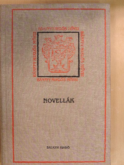 Bánffy Miklós - Novellák [antikvár]